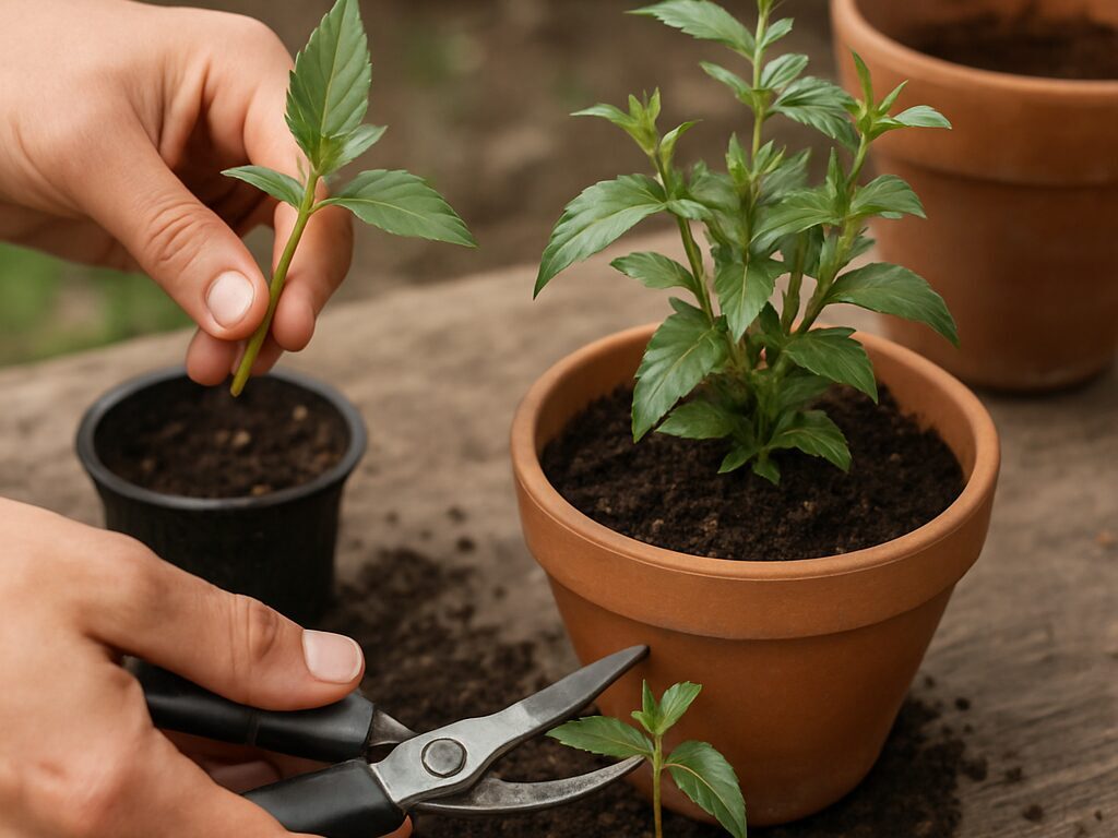 増やし方と植え替えで株を更新する