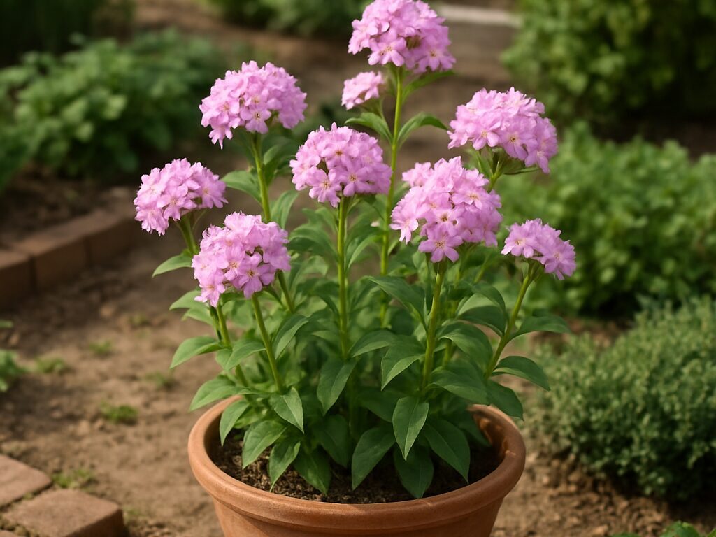 初夏の陽光を受け一面に咲くサボンソウの群れ。白から桃色の花房が風に揺れる